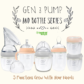 Generation 3 160/250ml Silicone Breast Pump
